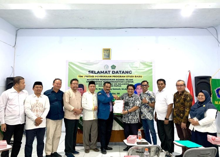 Unismuh Luwuk Resmi Kantongi Rekomendasi Kopertais untuk Pembukaan S2 PAI